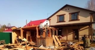 Демонтаж частных домов Глазов, цена от 1580 руб.